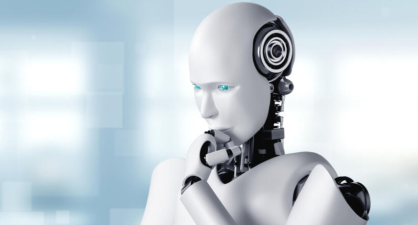 Robot Thinking Robot Thinking